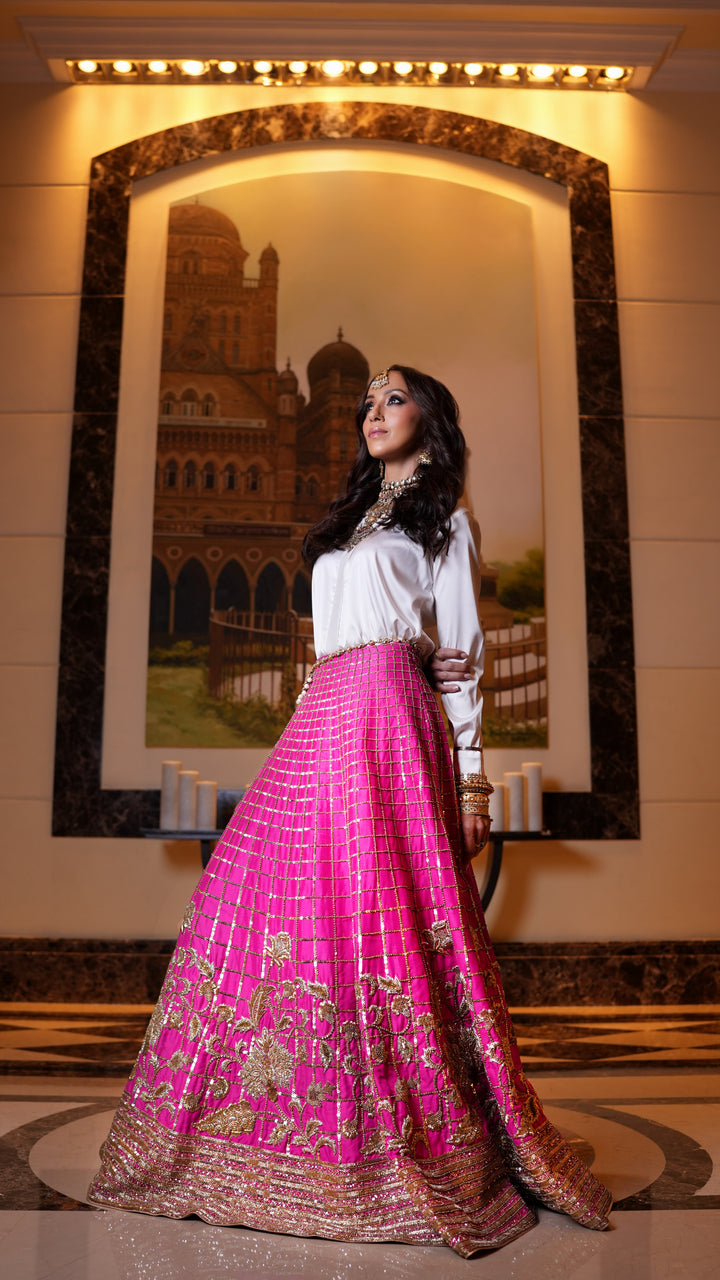 Hot Pink Lehenga