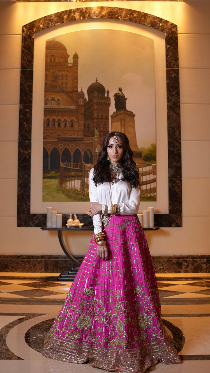 Hot Pink Lehenga