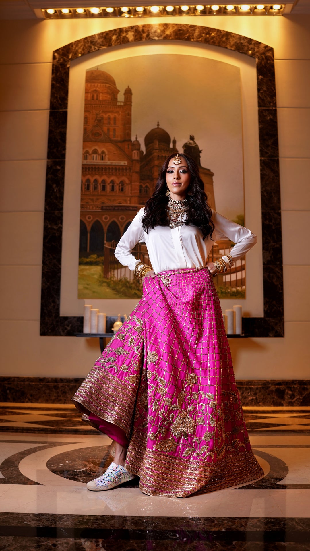 Hot Pink Lehenga