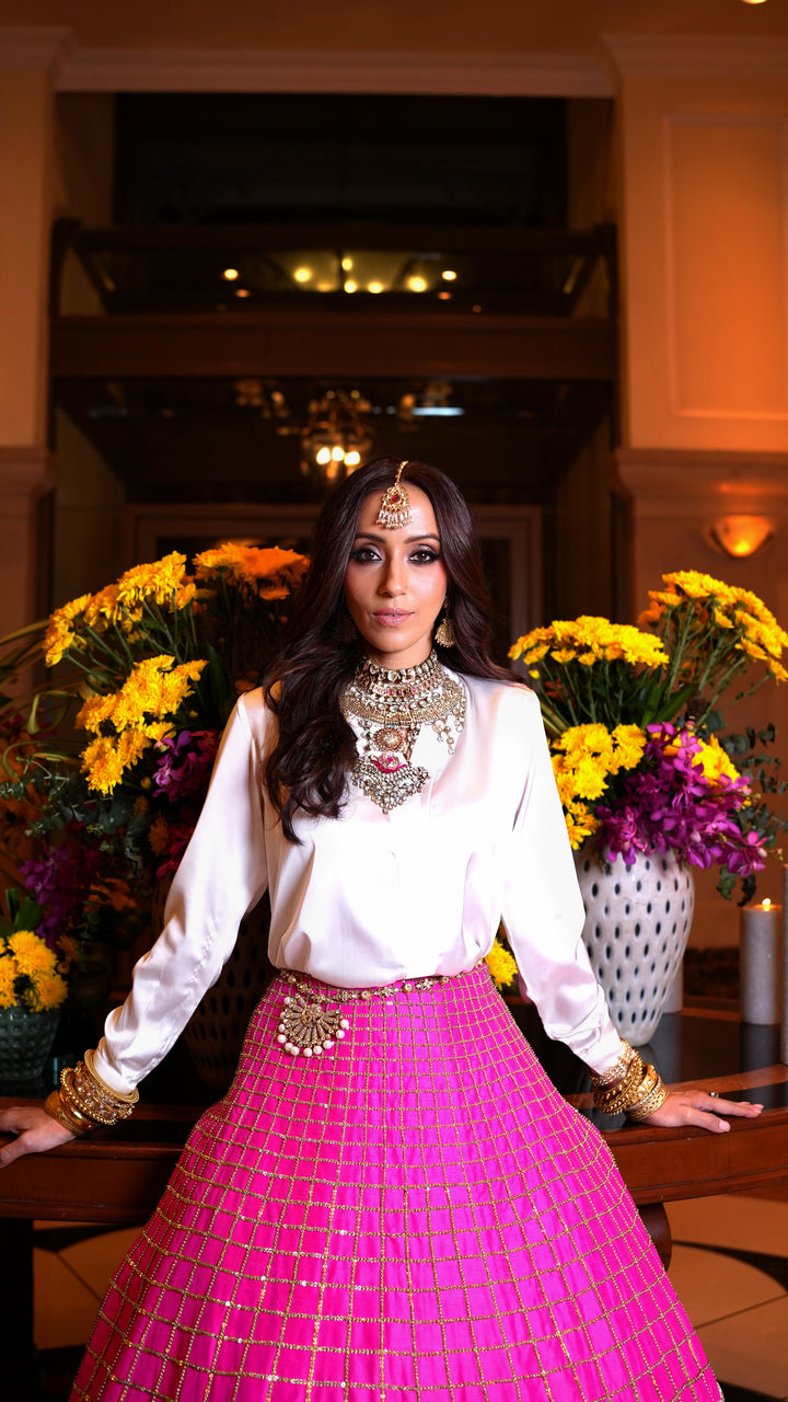 Hot Pink Lehenga